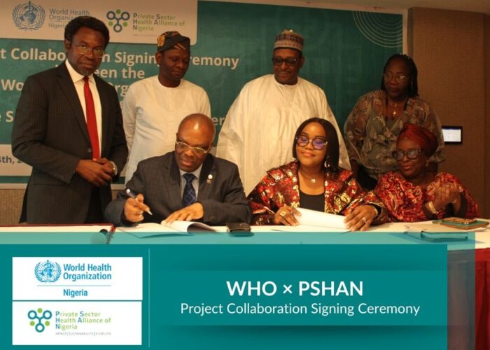 PSHAN x WHO Project Collaboration Signing Ceremony