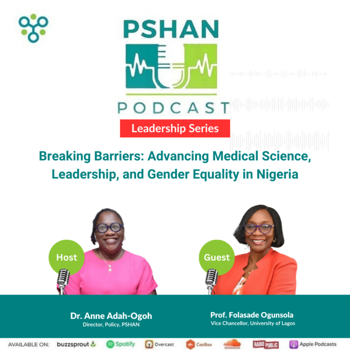 Podcast with Prof. Folasade - Flier